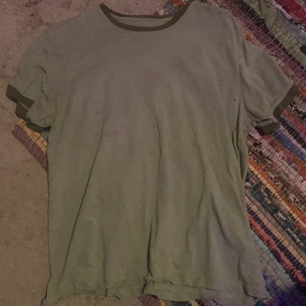 green shirt, size- large